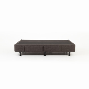 Doze 4 Drawer Mattress Base - California King, Charcoal