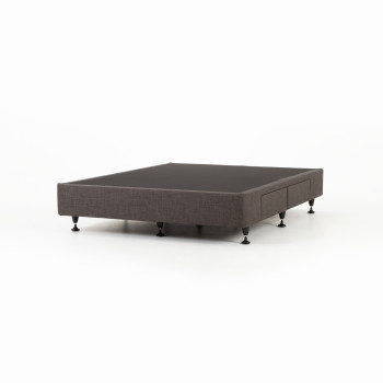 Doze 4 Drawer Mattress Base - Double, Charcoal