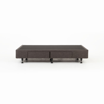 Doze 4 Drawer Mattress Base - Double, Charcoal