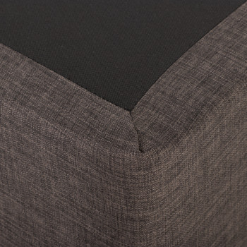 Doze 4 Drawer Mattress Base - Double, Charcoal