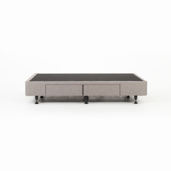 Doze 4 Drawer Mattress Base - Double, Grey