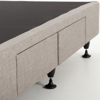 Doze 4 Drawer Mattress Base - Double, Grey