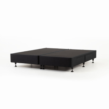 Doze 4 Drawer Mattress Base - King, Black