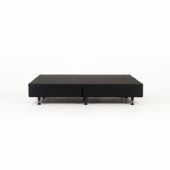 Doze 4 Drawer Mattress Base - King, Black