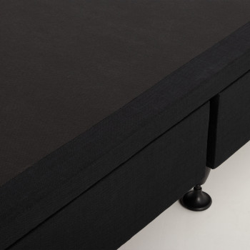 Doze 4 Drawer Mattress Base - Queen, Black