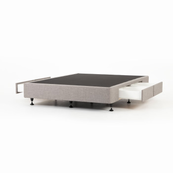 Doze 4 Drawer Mattress Base - Queen, Grey