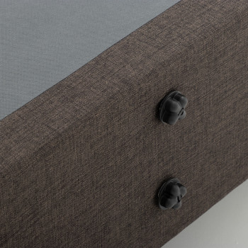 Doze Mattress Base Double, Charcoal