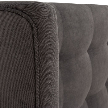 Ina King/Super King Headboard, Dark Grey