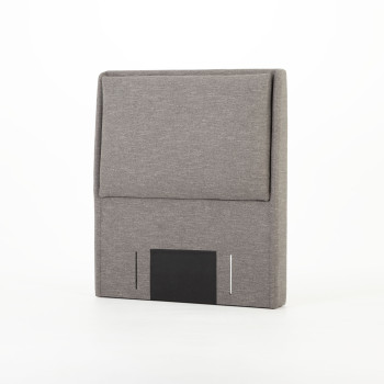 Halsey Single/King Single Headboard, Dark Grey