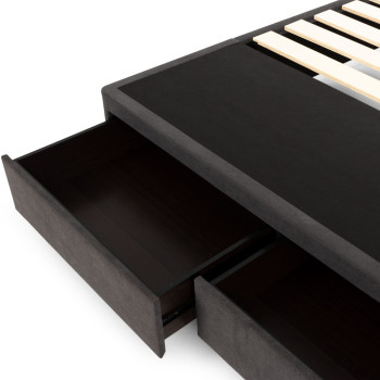 Kitset Draw 2 Drawer Mattress Base - King