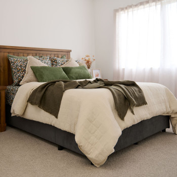 Kitset Draw 2 Drawer Kitset Mattress Base - Queen