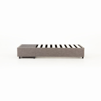 Kitset Draw 1 Drawer Mattress Base - Single, Dark Grey