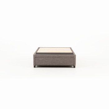 Kitset Draw 1 Drawer Mattress Base - Single, Dark Grey