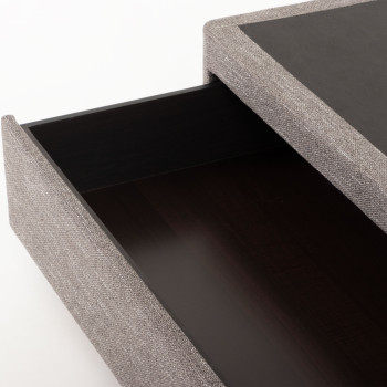 Kitset Draw 1 Drawer Mattress Base - Single, Dark Grey