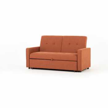 Dylan Sofa Bed, Rust