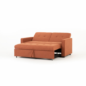Dylan Sofa Bed, Rust