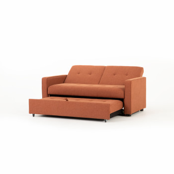 Dylan Sofa Bed, Rust