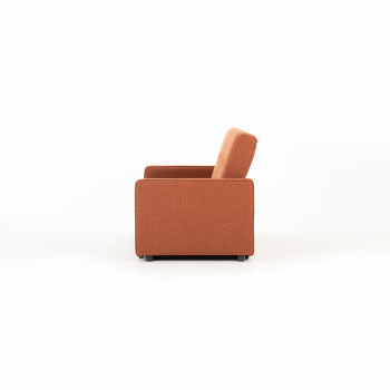 Dylan Sofa Bed, Rust