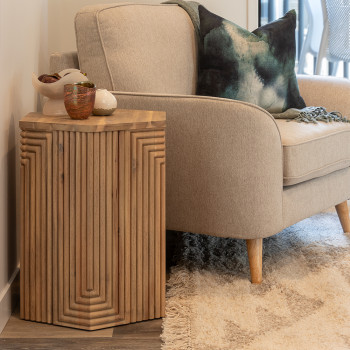 Edge Side Table, Natural