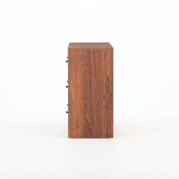 Elliot 4 Drawer Lowboy, Walnut