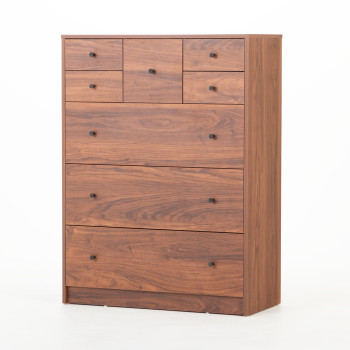 Elliot 8 Drawer Scotch Chest, Walnut