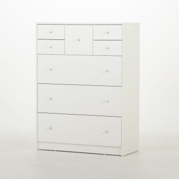 Elliot 8 Drawer Scotch Chest, White