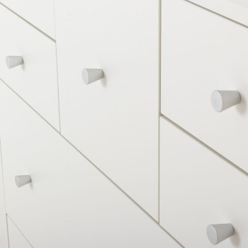 Elliot 8 Drawer Scotch Chest, White