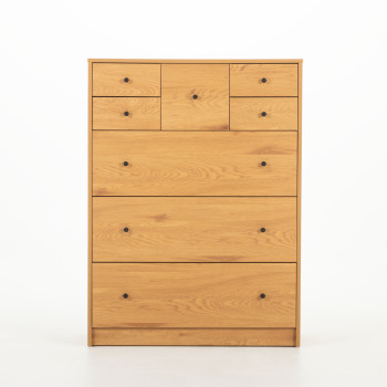 Elliot 8 Drawer Scotch Chest, Wild Oak