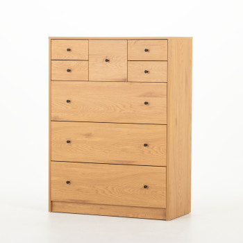 Elliot 8 Drawer Scotch Chest, Wild Oak