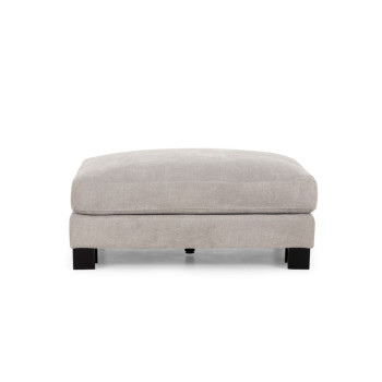 Allessa Ottoman, Light Grey