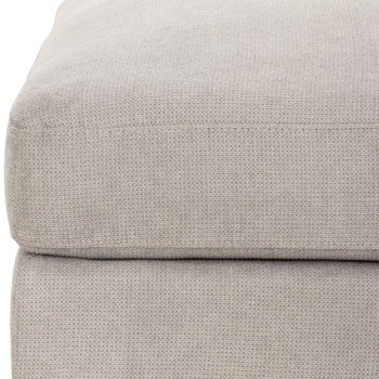 Allessa Ottoman, Light Grey