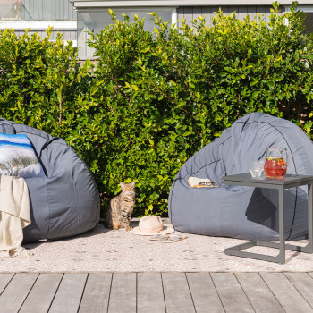 Studio Jumbo Outdoor Bean Bag, Black