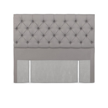 Tilly Double/Queen Headboard, Light Grey