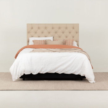 Tilly Double/Queen Headboard, Oatmeal