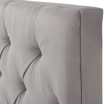 Tilly King/Super King Headboard, Light Grey