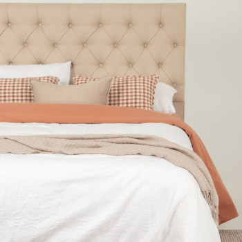 Tilly King/Super King Headboard, Oatmeal