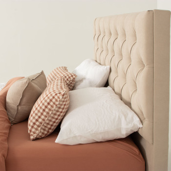 Tilly King/Super King Headboard, Oatmeal