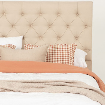 Tilly King/Super King Headboard, Oatmeal