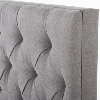 Jayden King/Super King Headboard, Light Grey