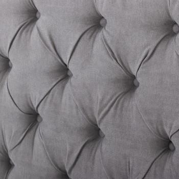Jayden King/Super King Headboard, Light Grey