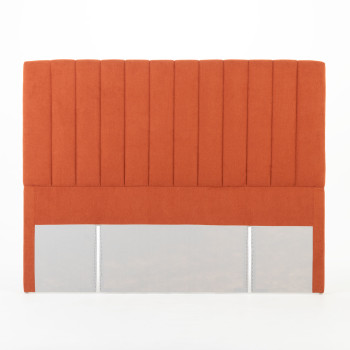 Adley King/Super King Headboard, Terracotta