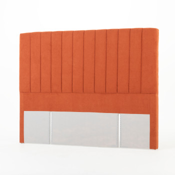 Adley King/Super King Headboard, Terracotta