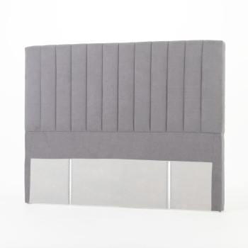 Adley King/Super King Headboard, Light Grey