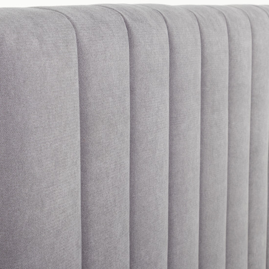 Adley King/Super King Headboard, Light Grey