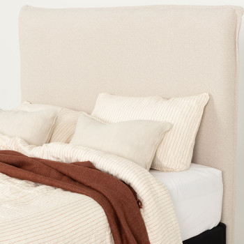 Quinn King / Super King Headboard, Sand