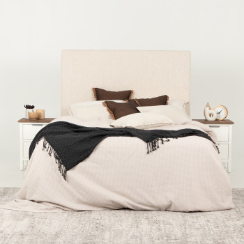 Kirby King / Super King Headboard, Cream