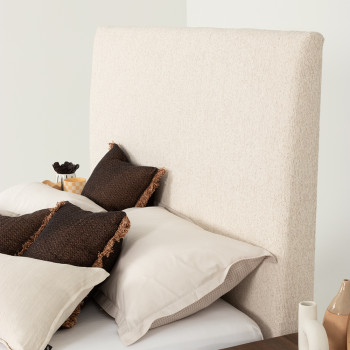 Kirby King / Super King Headboard, Cream