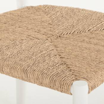 Katana Outdoor Dining Chair, White