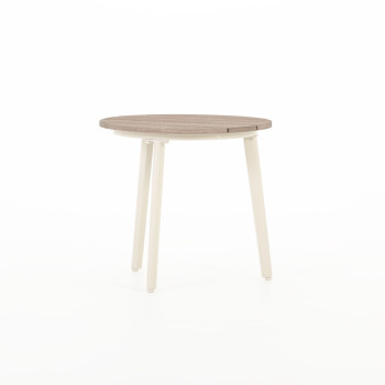 Karon Outdoor Round Side Table - W50, Dune