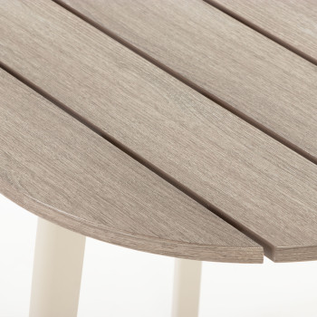 Karon Outdoor Round Side Table - W50, Dune